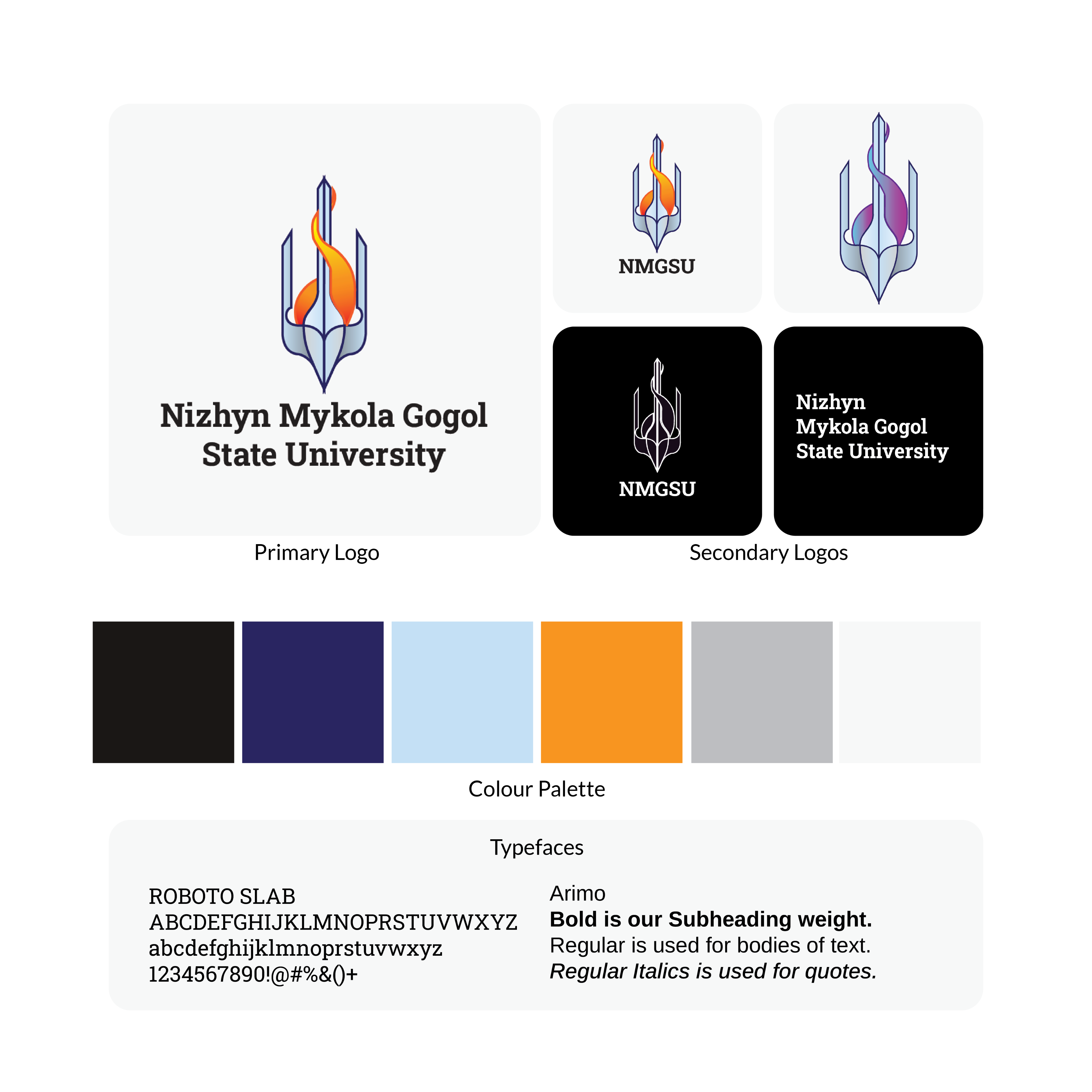 brand guide at a glance